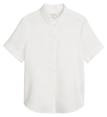 Produktbild von Marc OŽPolo Casual (318) Woven Blouses Shortsleeve White White 42