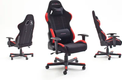 Produktbild von MCA Furniture Chefsessel Racer 1 Schwarz; 74 cmx52 cmx123-132 cm, 62501SR4