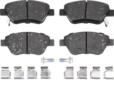 Produktbild von MASTER-SPORT Bremsbeläge Satz Vorne für OPEL Corsa D Schrägheck (S07) 13046038392N-SET-MS