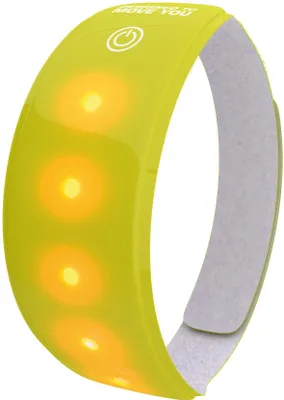 Obrázek produktu pro Wowow 100098, Páska na paži, LED, Žlutá, Dospělý, Červená, Háčky a očka