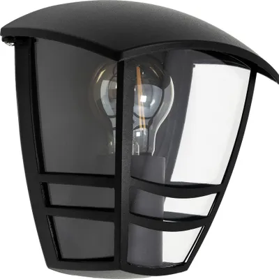 Produktbild von Gartenlampe Fassaden Außenwandbeleuchtung IMMA BLACK W E27 schwarz IP44 EDO777379 EDO Garden Line