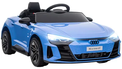 Immagine prodotto di Auto Elettrica per Bambini 3-5 Anni con Telecomando, Sospensioni e Clacson, 103x58x41 cm, Blu e Nero