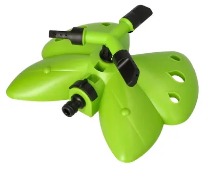 Produktbild von Kreisregner 3 armig grün Gartensprenger Rasensprenger Sprinkler