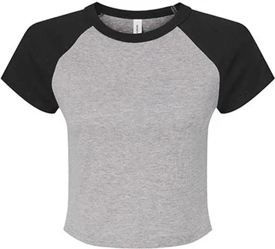 Produktbild von Bella Women´s Micro Rib Raglan Baby Tee