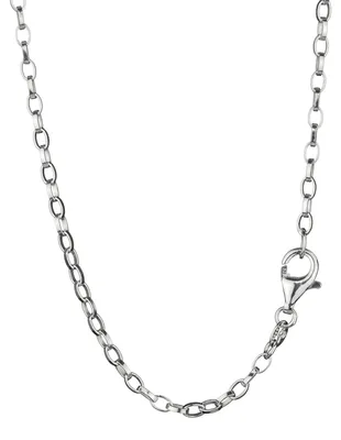 Produktbild von NKlaus elegante Erbskette aus 925 Silber, 50cm lang, 2,0mm breit