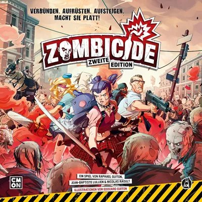 Produktbild von Asmodee Zombicide 2. Edition, Brettspiel, Flucht, 12 Jahr(e), Familienspiel