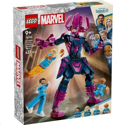 Obrázok produktu pre LEGO Fantastická štvorka vs. zostaviteľná figúrka Galactusa, Stavebnica, 9 rok / roky, Plast, 427 kusov, 487 g