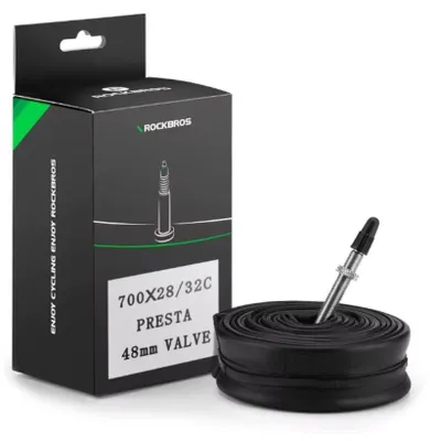 Zdjęcie produktu dla Dętka Rowerowa Rockbros 700 Presta 39210009018 czarna