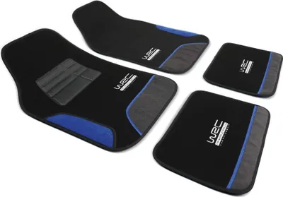 Immagine prodotto di WRC 7436, Zerbino, Nero, Blu, Grigio, Argento, PVC, Velluto, Universale, 43 cm, 66 cm