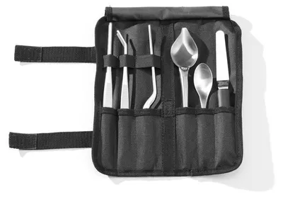 Produktbild von Kochwerkzeugset zum Dekorieren von Gerichten, Sushi-Kuchen, 6-teilig - Satin-Finish