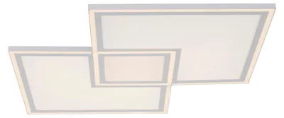 Immagine prodotto di Plafoniera LED, telecomando, dimmerabile, CCT, L 67,7 cm