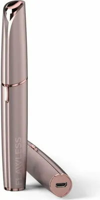 Produktbild von Flawless Brows Augenbrauenrasierer Kosmetik Flawless Brows Wiederaufladbar Effizient Gesichtshaarentferner Weiß