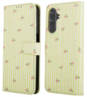 Obrázek produktu pro Knižní obal imoshion pro Samsung Galaxy A56 – Garden Stripes