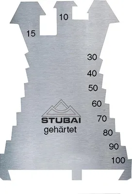 Obrázek produktu pro STUBAI Označovací šablona Fiechtl 1,3 mm, geh. 140x100 mm