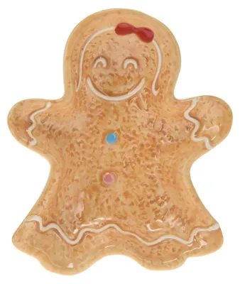Produktbild von Servierplatte COOKIE, Lebkuchenfigur, 15 x 12,5 cm