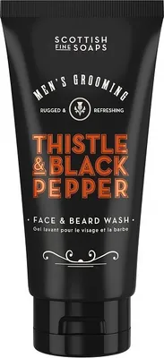 Produktbild von Scottish Fine Soaps Gesichts- & Bartreiniger Thistle & Black Pepper 150ml