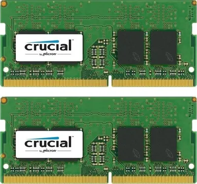 Produktbild von Crucial DDR4-2400 Kit       16GB 2x8GB SODIMM CL17 (8Gbit)
