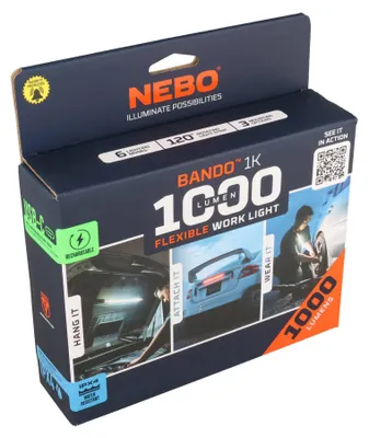 Produktbild von NEBO NEB-WLT-0034-G, 315 g, IPX4, 2200 mAh, Mehrfarbig