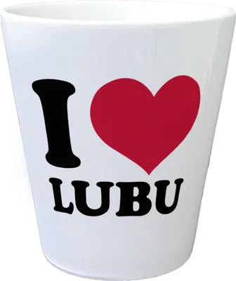 Produktbild von Ludwigsburg Blumentopf - I Love LUBU