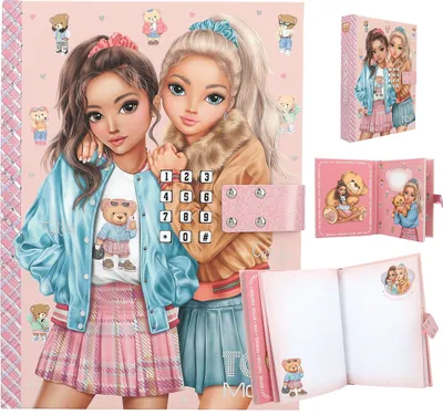 Produktbild von TOPModel dagboek met code en geluid TEAM TEDDY