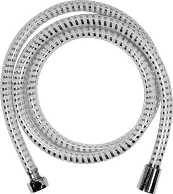 Immagine prodotto di Tubo Doccia 1,5 M Pvc Cromo-Bianco