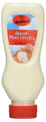 Zdjęcie produktu dla Händlmaier chrzan kremowy łagodny wyciskany butelka 225g