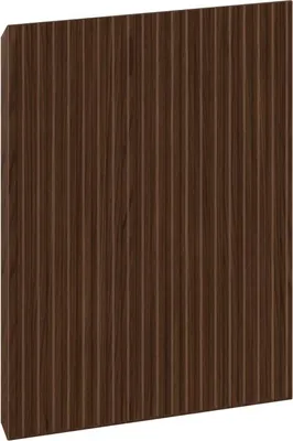 Produktbild von Mexen Rivel gerillt für den Korpus des Badezimmerschranks 40 x 43,5 cm, Nussbaum - 91A21-0400-470-1-86