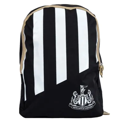 Immagine prodotto di Newcastle United FC - Zaino a righe BS4436 (Taglia unica) (Nero/Bianco)