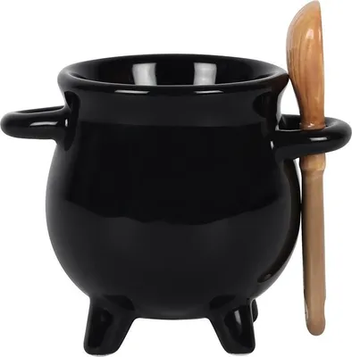 Produktbild von Something Different - Kessel - Eierbecher Set - Porzellan SD2908 (Einheitsgröße) (Schwarz)