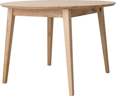 Produktbild von Eichentisch Orbetello rund 110 cm – Geölt & massivholz | Wohnzimmer & Esszimmer
