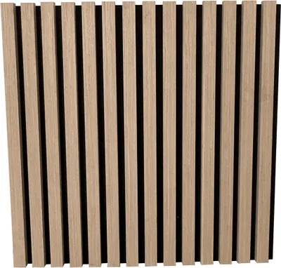 Produktbild von Endorphin 3 Stück Akustikpaneele quadratisch 58x58x2,1cm Holzfurnier Eiche natur-hell