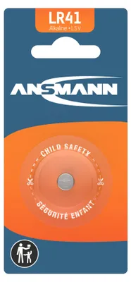 Produktbild von ANSMANN Alkaline Batterie LR41 1,5V AG3, LR736, Taschenrechner, Klingel usw.
