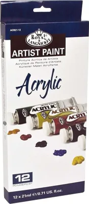 Immagine prodotto di Royal & Langnickel ACR21-12 Set di colori acrilici 12 x 21 ml