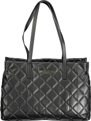 Produktbild von Elegante schwarze Schultertasche mit Laptopfach und Reißverschluss