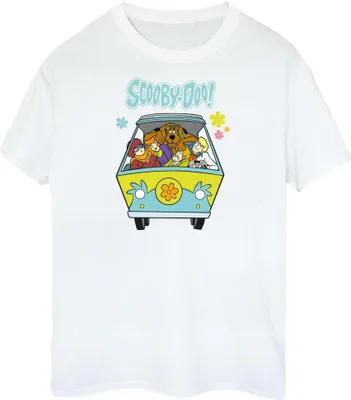 Produktbild von Scooby Doo - "Mystery Machine" T-Shirt für Damen BI51899 (M) (Weiß)