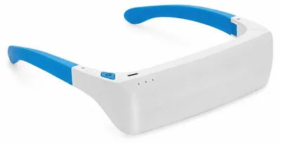 Produktbild von Lichtbrille mit Rot- und Blaulicht (670 nm / 480 nm) – UV-frei, 3 Timer, Akku – für das allgemeine Augenwohl und den Tagesrhythmus