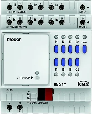 Produktbild von Theben Binäreingang BMG 6 T KNX 4930230