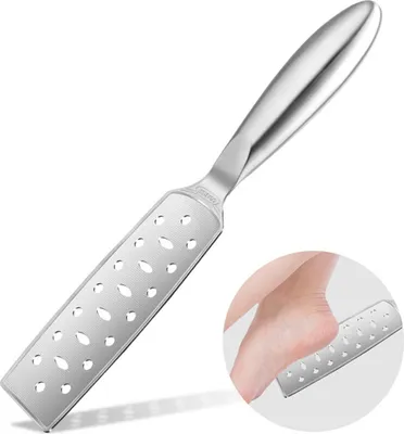 Produktbild von INF 304 Edelstahl Fußfeile - Professionelle Pediküre Hornhautentferner