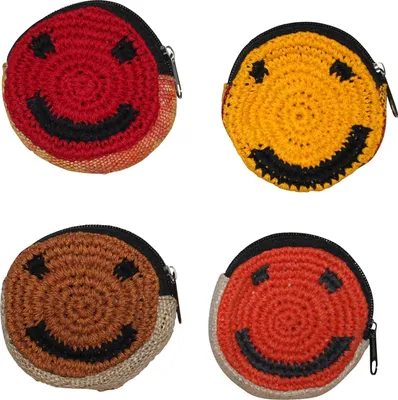 Produktbild von Reißverschluss-Tasche - Smile - Reißverschlussbeutel - rot