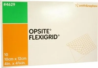 Obrázek produktu pro Opsite Flexigrid transparentní obvaz na rány 10x12cm sterilní 10 ks
