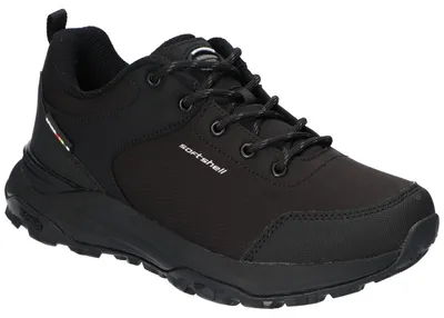 Produktbild von American Club HL221, Trekkingschuhe, Softshell Material, Memory Foam System, leichte Wanderschuhe bequem, Schwarz 38