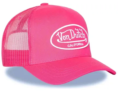 Produktbild von Von Dutch Originals Trucker Cap - CALIFORNIA Strapback Mesh fuchsia