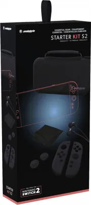 Produktbild von Snakebyte Starter Kit aloituspaketti, Nintendo Switch 2, musta