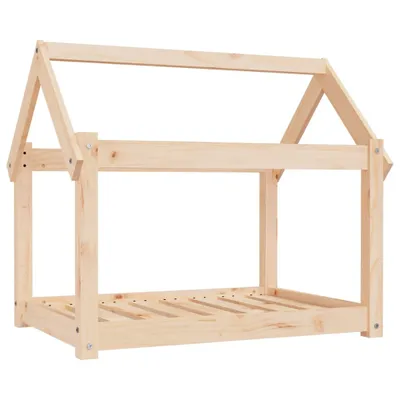 Zdjęcie produktu dla vidaXL Legowisko dla psa 81x60x70 cm lite drewno sosnowe