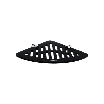 Produktbild von Nimco Nava - Eckduschablege IXI, schwarz-Plexiglas NA X212