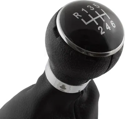 Produktbild von Schaltknauf 6 Gang mit Schaltsack und Rahmen passend für VW Golf V, VI (KSR20)
