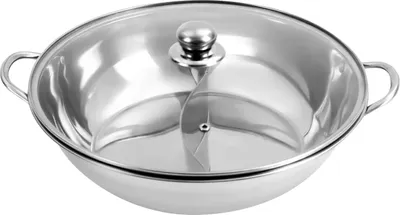 Immagine prodotto di Pentola per fonduta, acciaio inossidabile, compatibilità di cottura versatile, argento