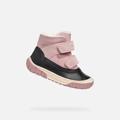 Produktbild von Geox Schwarze Mädchen-Ankle-Boots Omar WPF 20