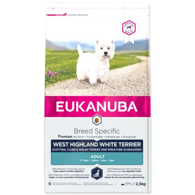Obrázok produktu pre EUKANUBA West Highland White Terrier 2,5 kg