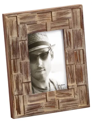 Immagine prodotto di Walther cornice per foto in legno Liam marrone scuro 13x18 cm